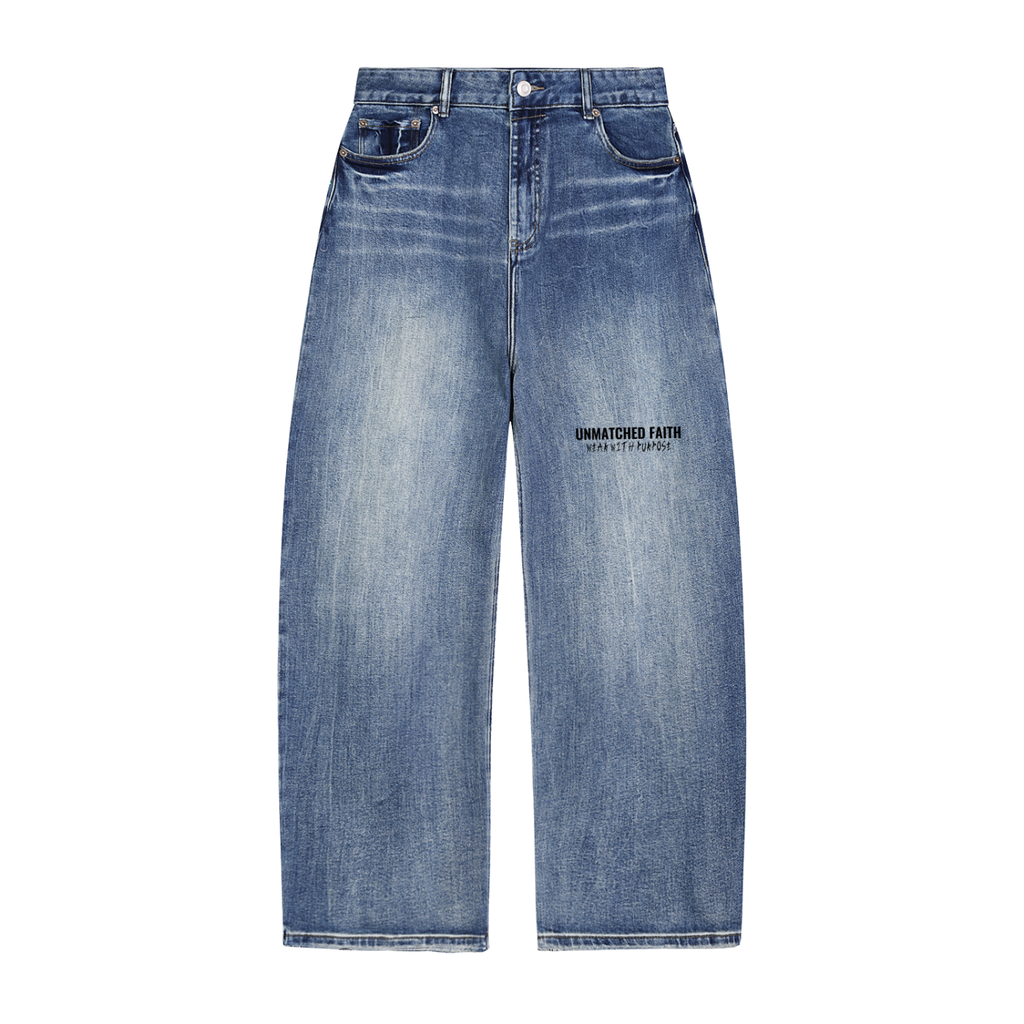 UNMATCHED FAITH BLUE JEANS
