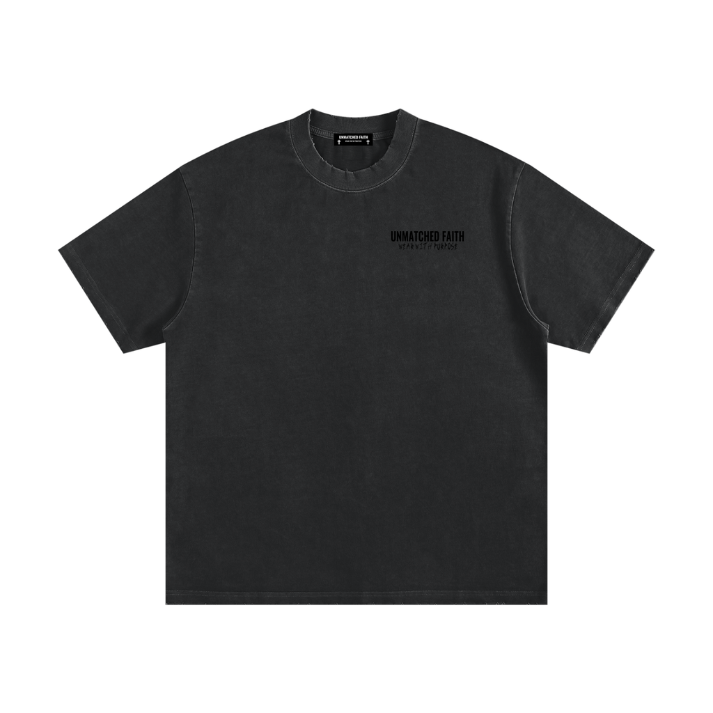 UNMATCHED FAITH HEAVYWEIGHT TEE