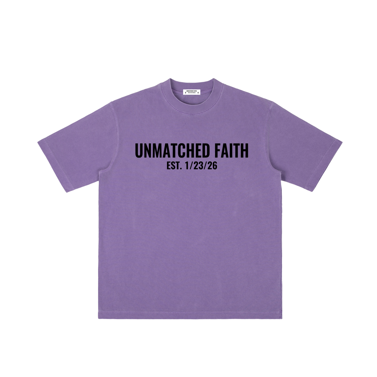UNMATCHED FAITH HEAVYWEIGHT TEE