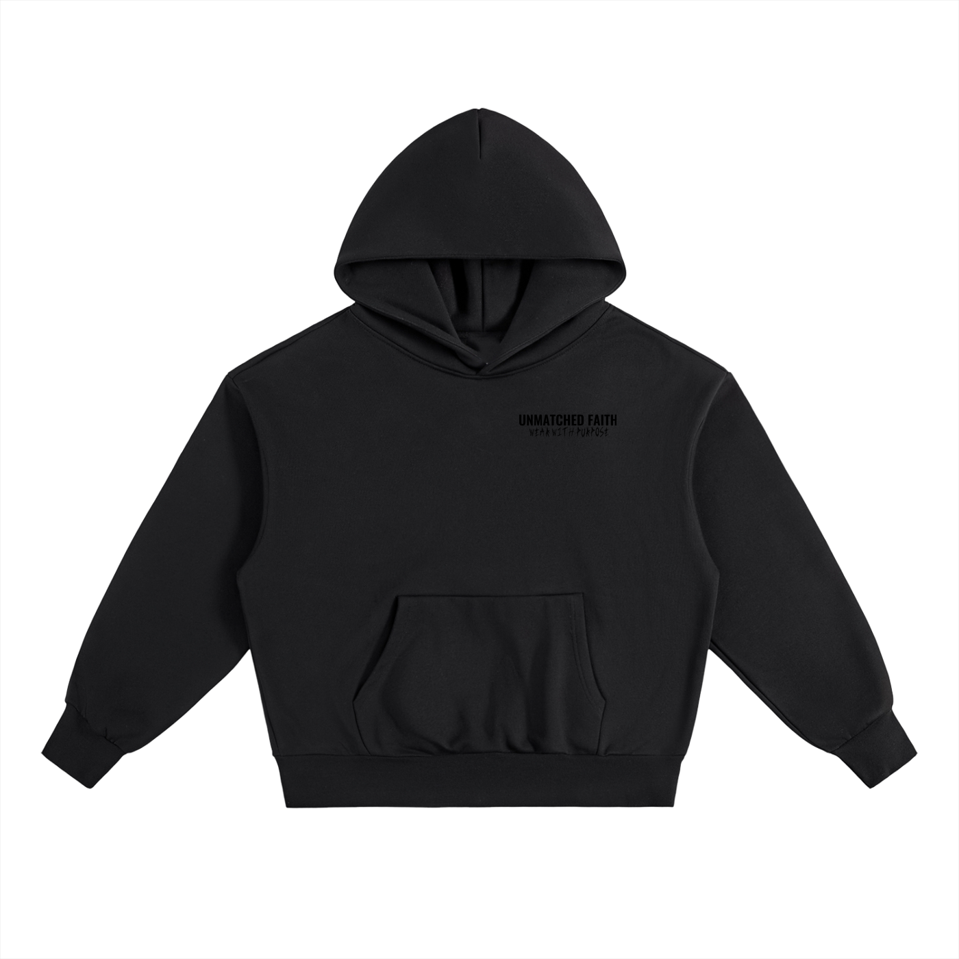 UNMATCHED FAITH 100% COTTON HOODIE