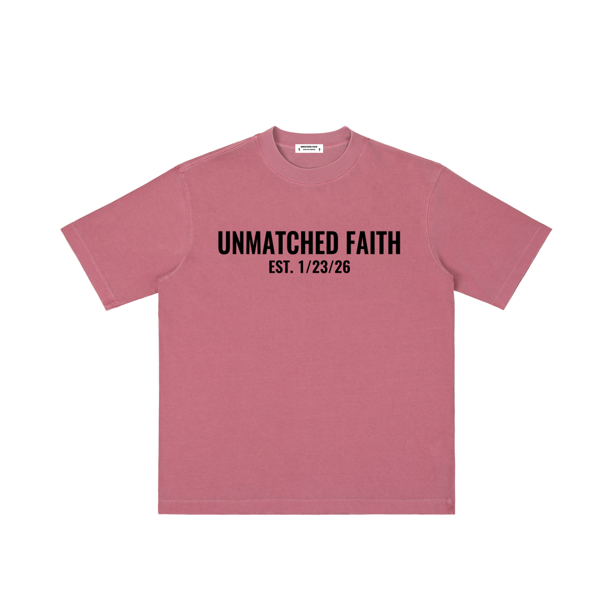 UNMATCHED FAITH HEAVYWEIGHT TEE