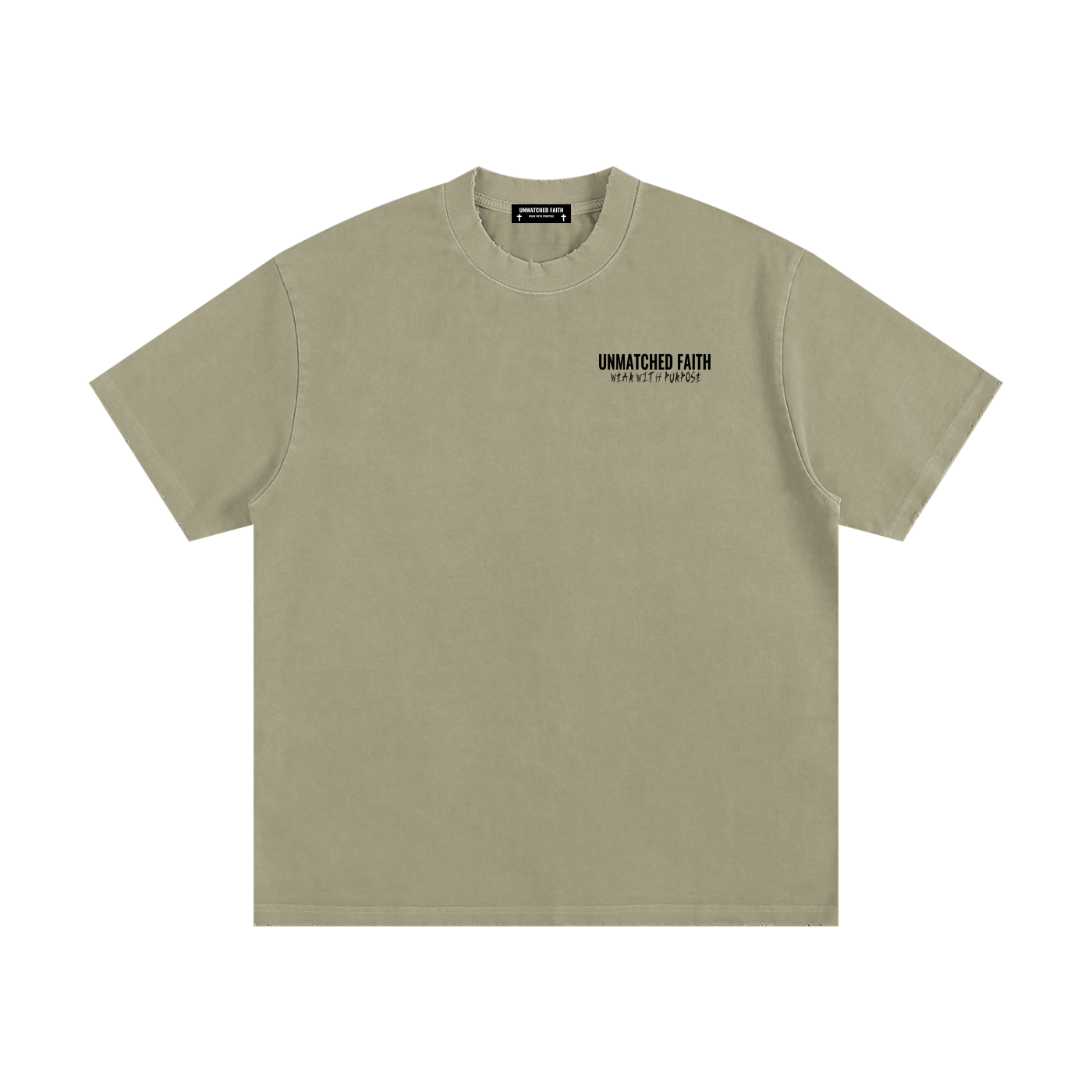 UNMATCHED FAITH HEAVYWEIGHT TEE