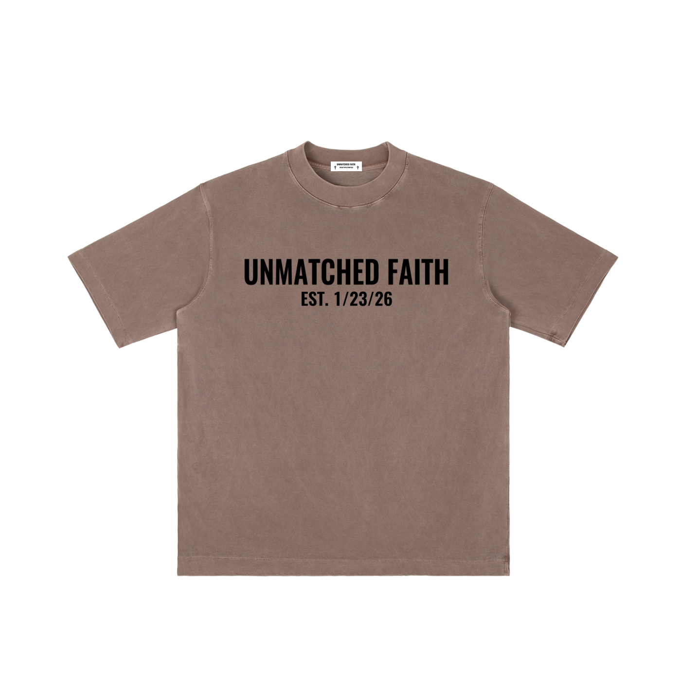 UNMATCHED FAITH HEAVYWEIGHT TEE