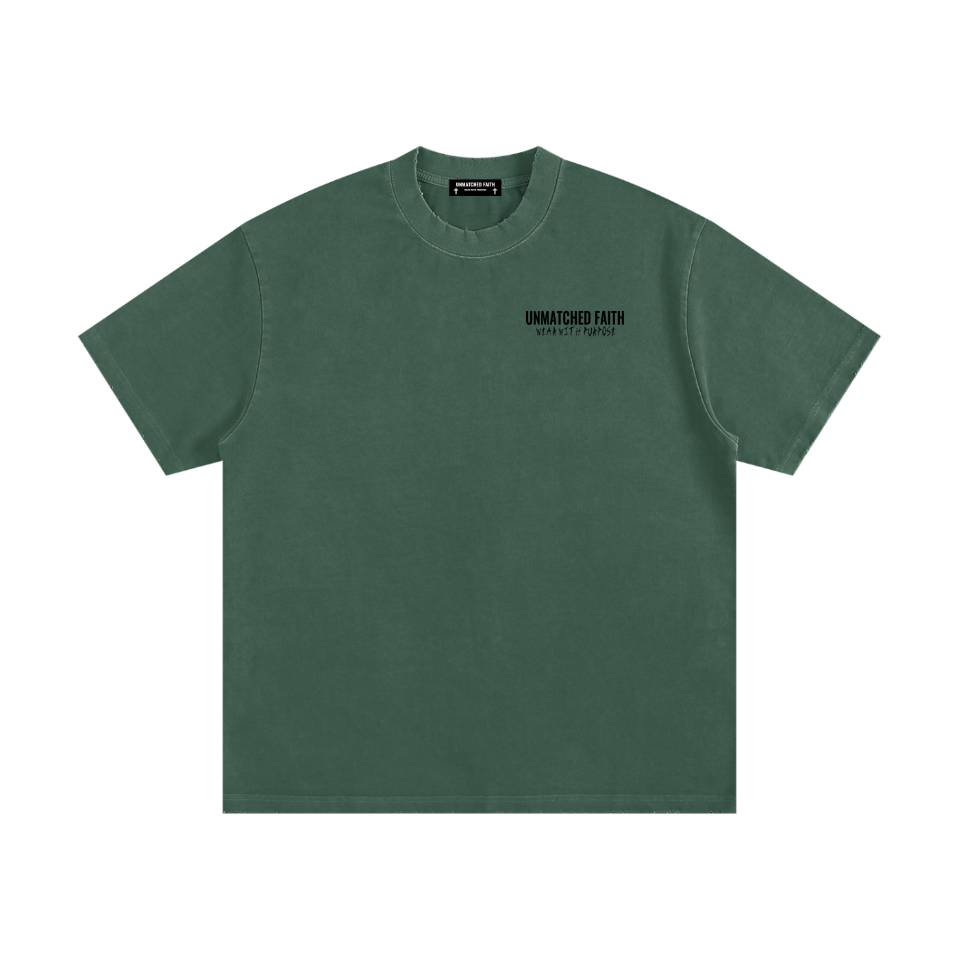 UNMATCHED FAITH HEAVYWEIGHT TEE