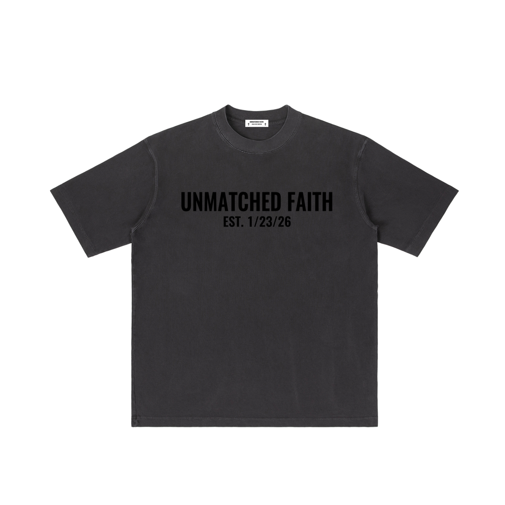 UNMATCHED FAITH HEAVYWEIGHT TEE