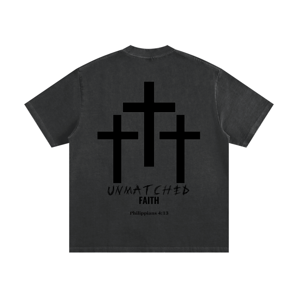 UNMATCHED FAITH HEAVYWEIGHT TEE
