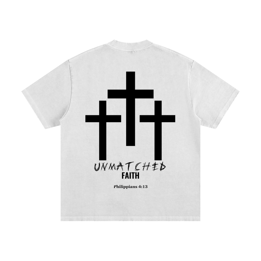 UNMATCHED FAITH HEAVYWEIGHT TEE