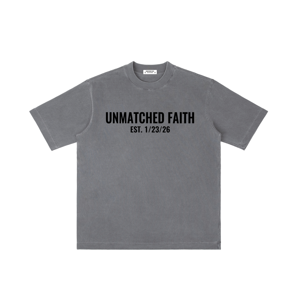 UNMATCHED FAITH HEAVYWEIGHT TEE