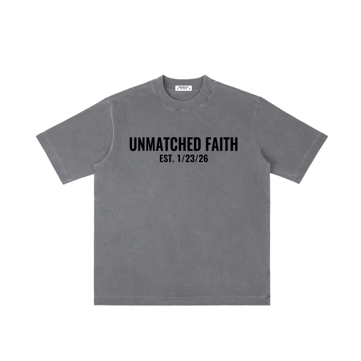 UNMATCHED FAITH HEAVYWEIGHT TEE