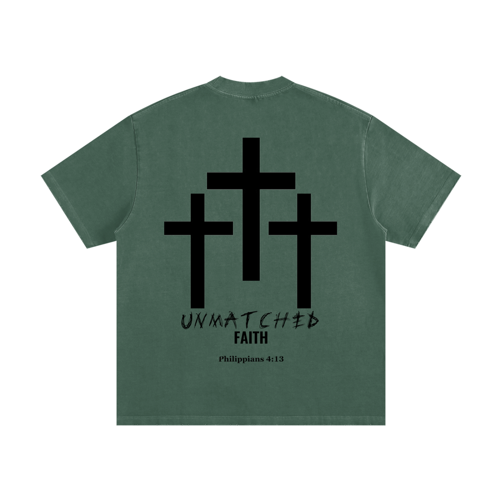 UNMATCHED FAITH HEAVYWEIGHT TEE
