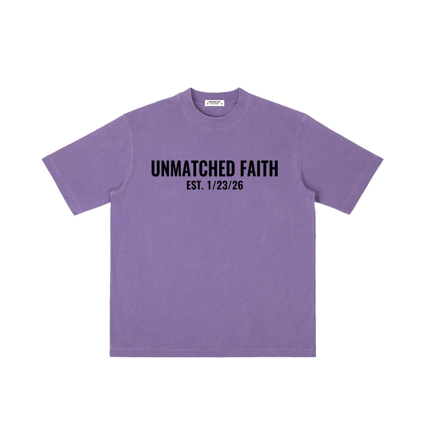 UNMATCHED FAITH HEAVYWEIGHT TEE