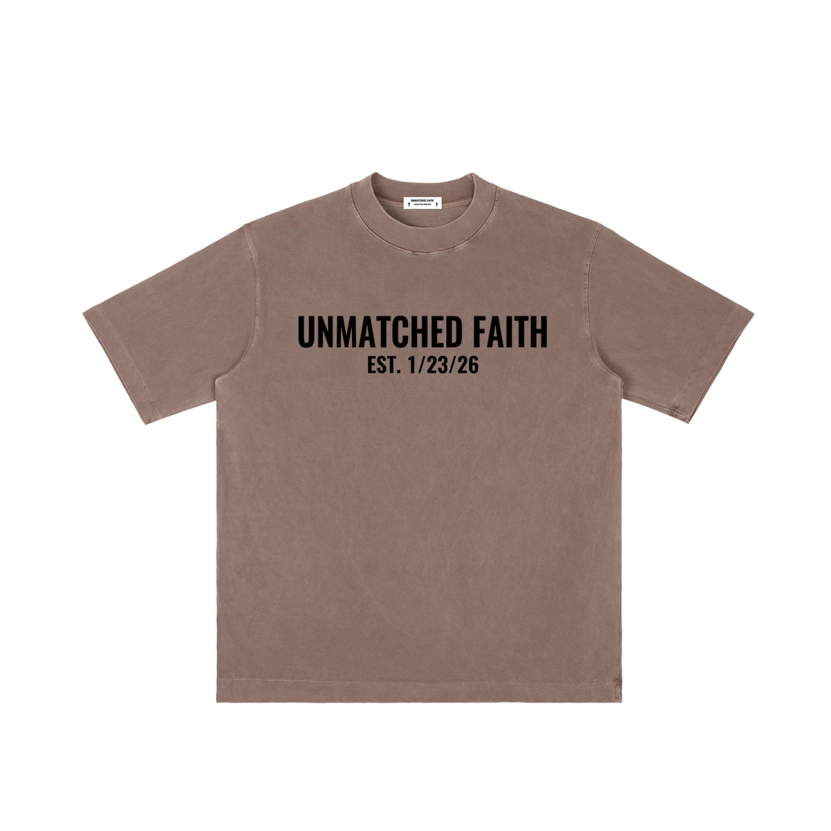 UNMATCHED FAITH HEAVYWEIGHT TEE