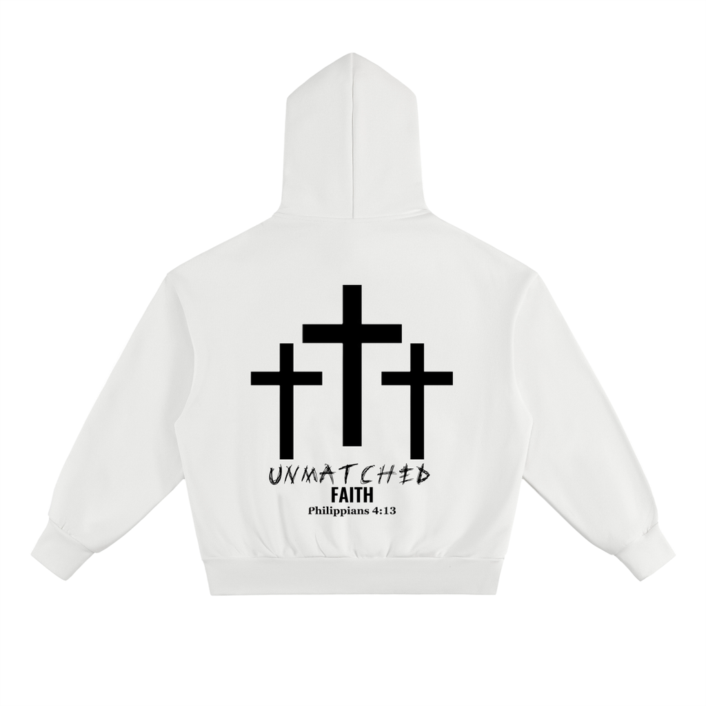 UNMATCHED FAITH 100% COTTON HOODIE