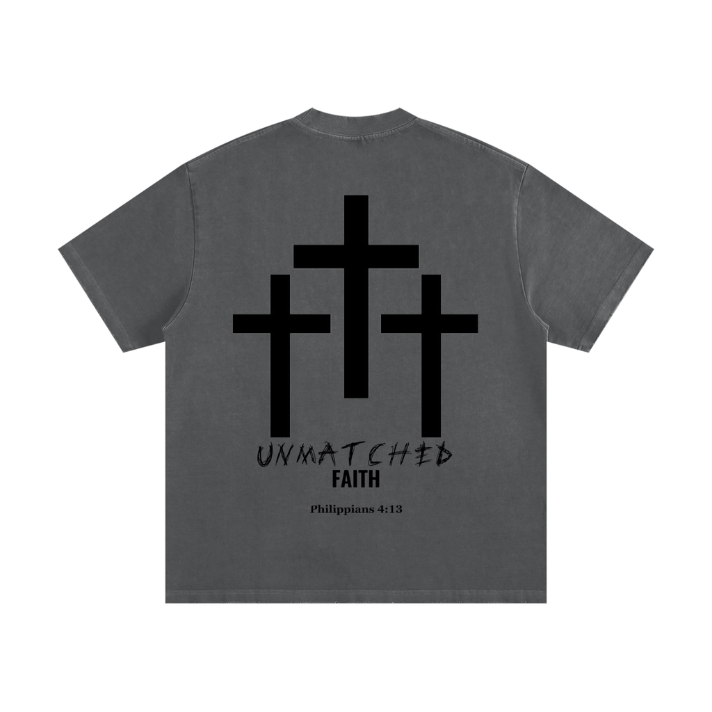 UNMATCHED FAITH HEAVYWEIGHT TEE