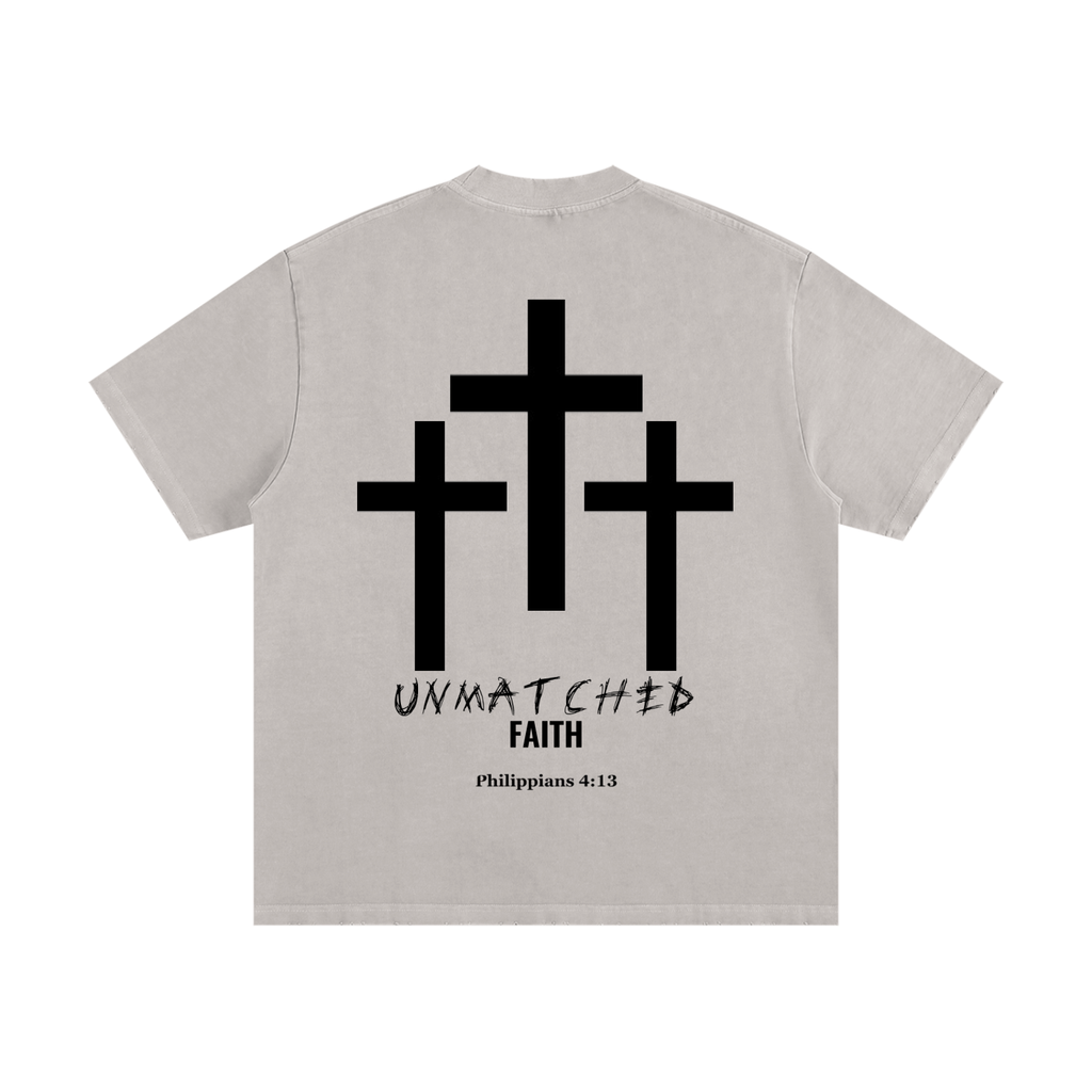 UNMATCHED FAITH HEAVYWEIGHT TEE