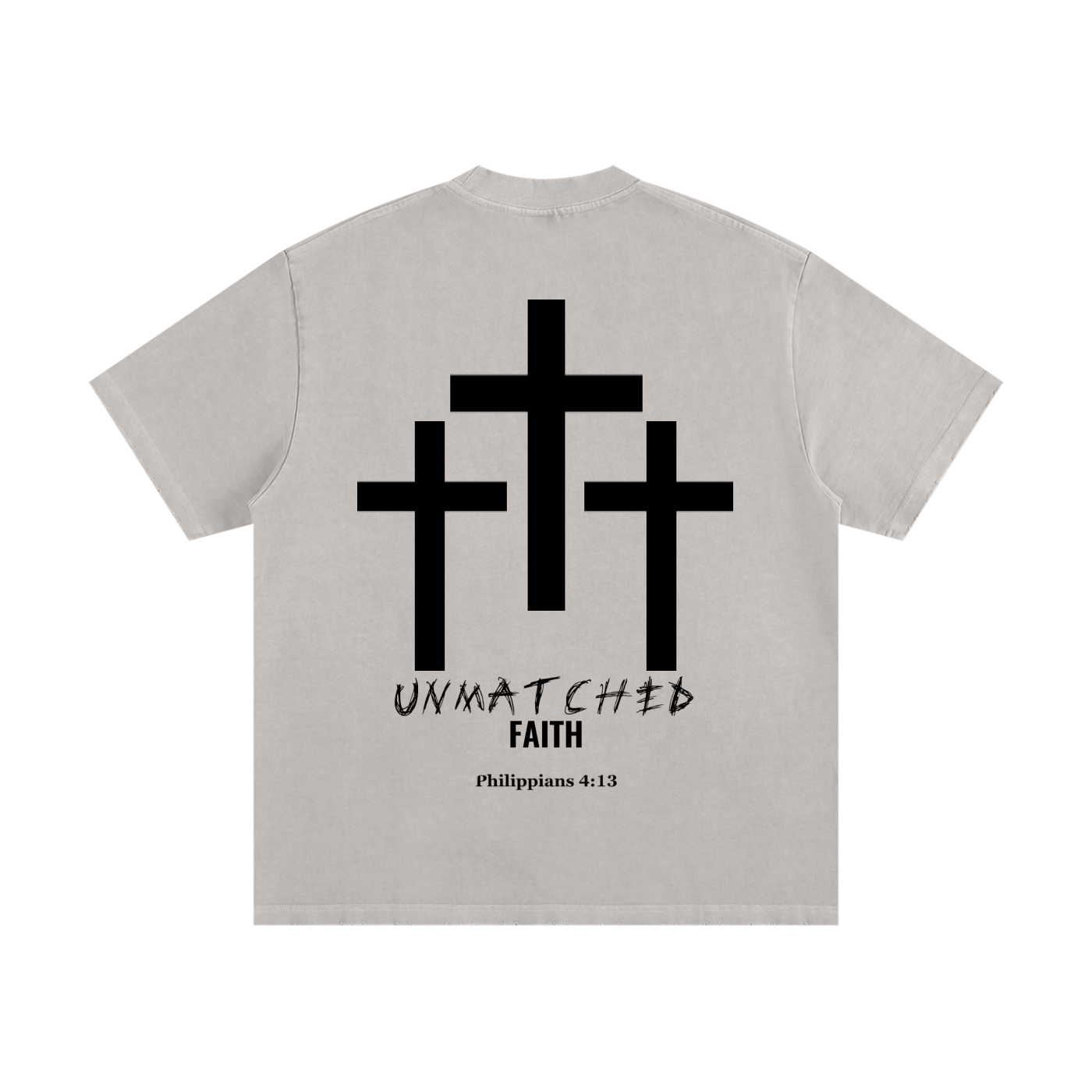 UNMATCHED FAITH HEAVYWEIGHT TEE